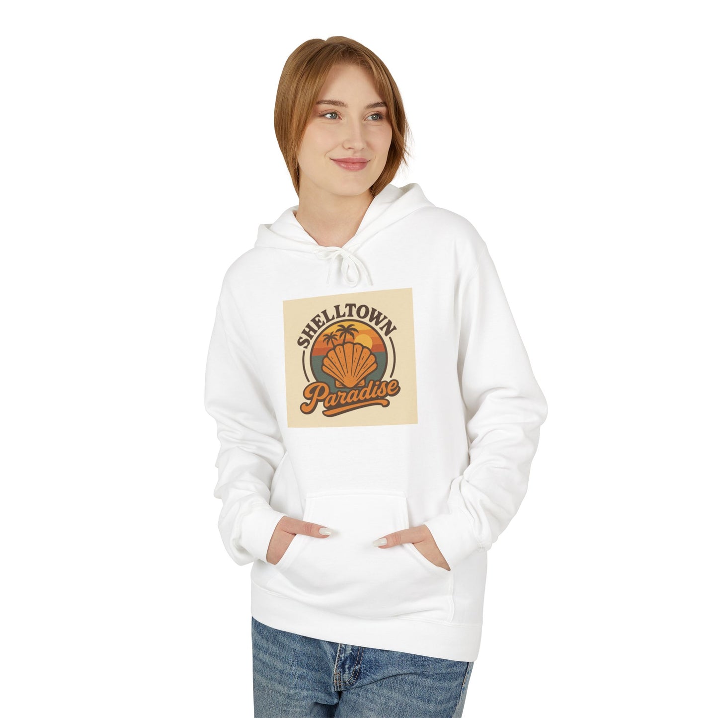 Shelltown Paradise Unisex Logo Hoodie