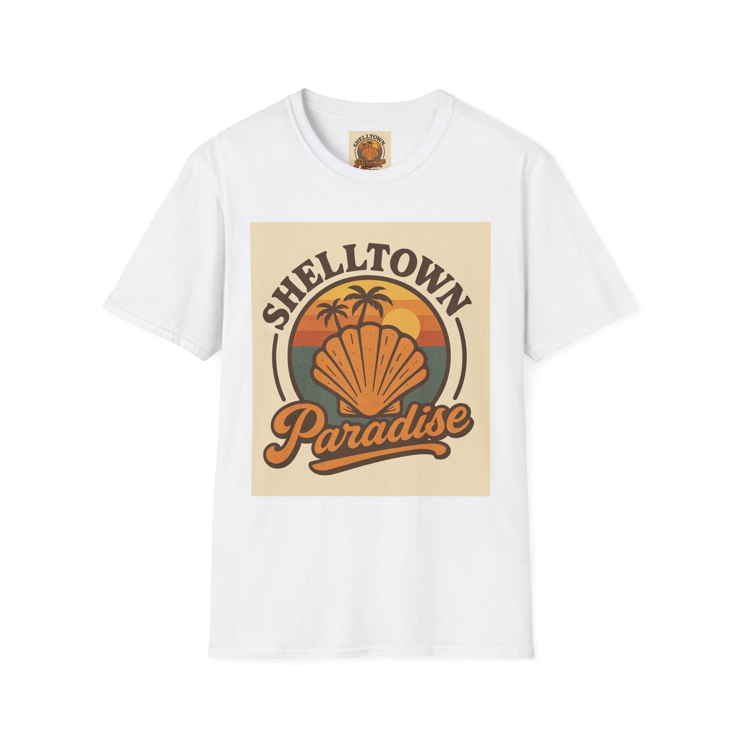 Shelltown Paradise Unisex Logo T-Shirt