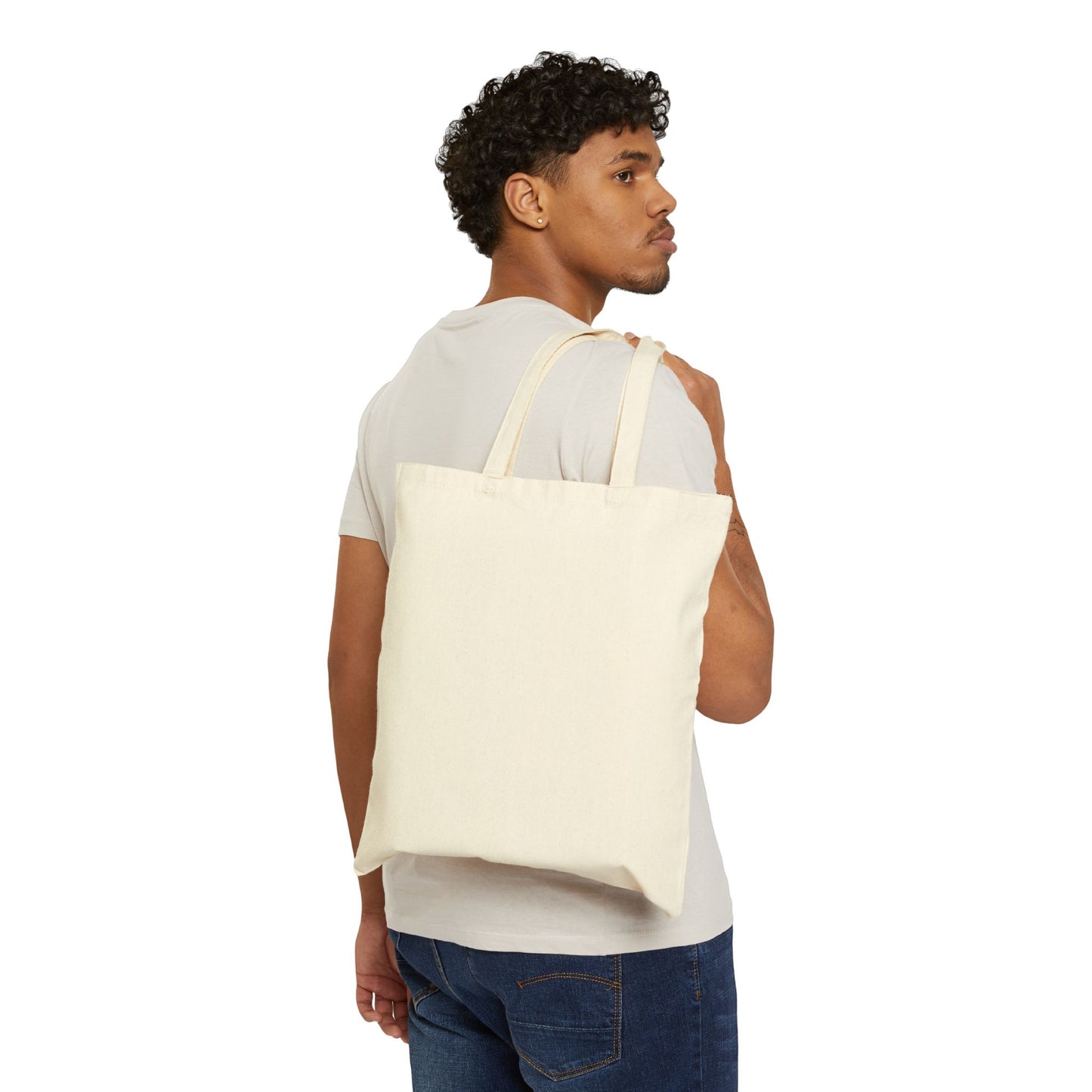 Shelltown Paradise Logo Cotton Canvas Tote Bag