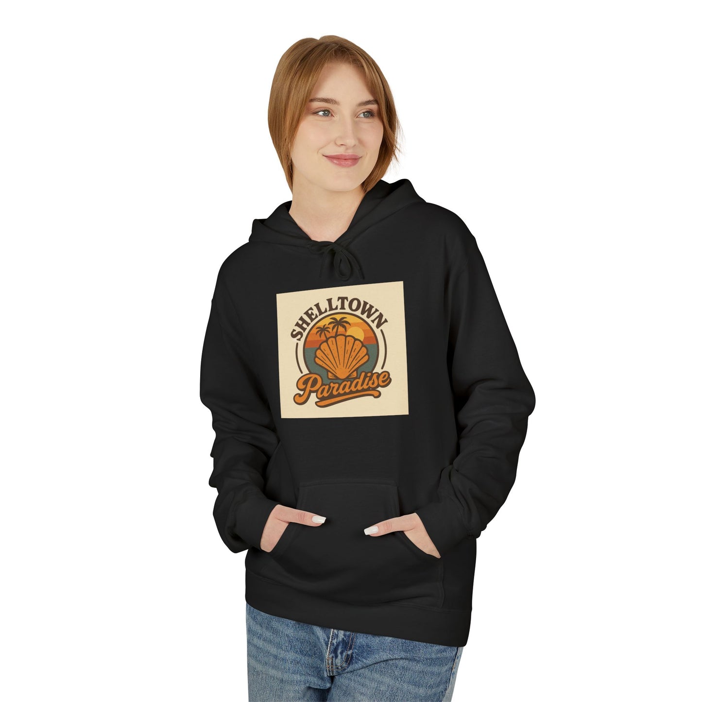 Shelltown Paradise Unisex Logo Hoodie