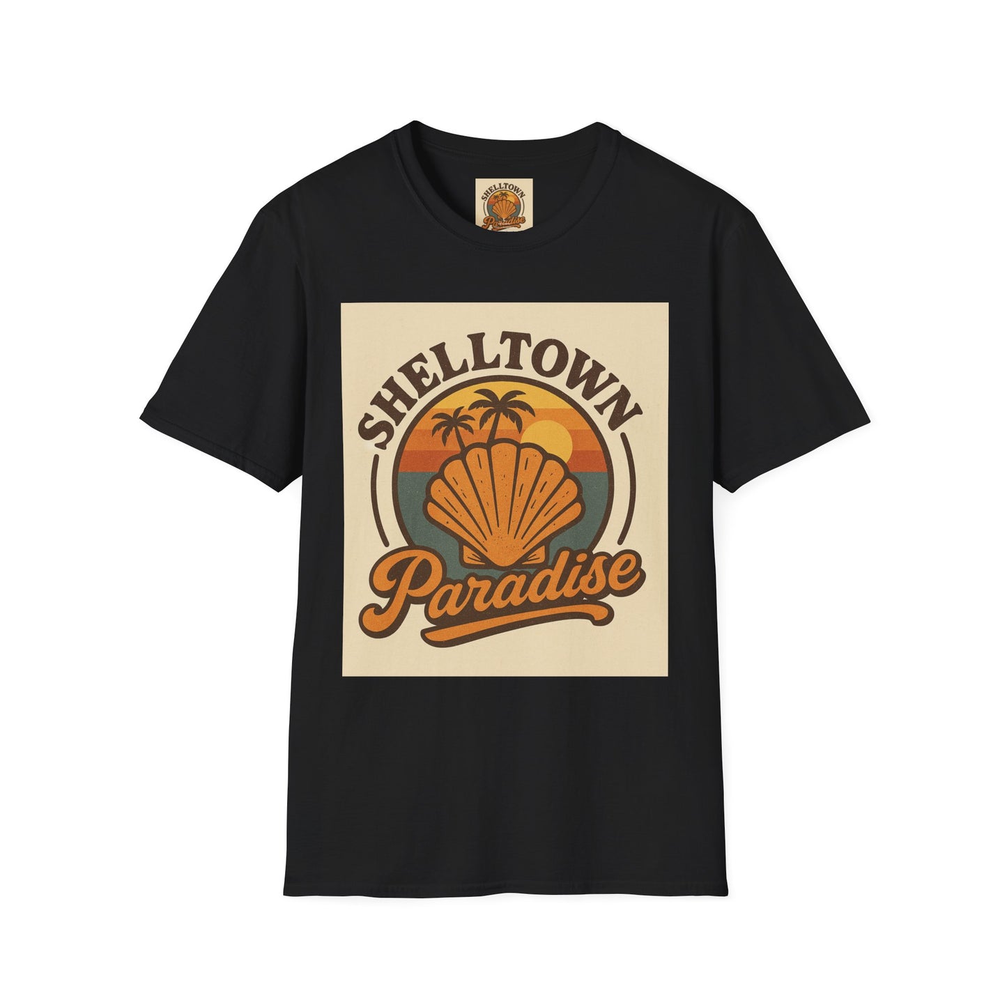 Shelltown Paradise Unisex Logo T-Shirt