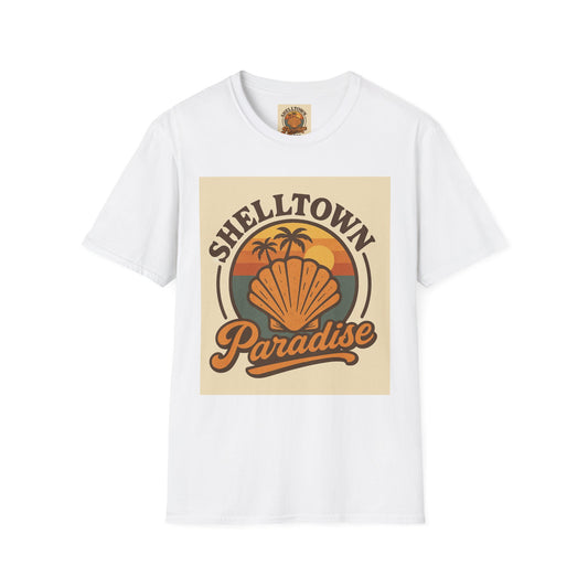 Shelltown Paradise Unisex Logo T-Shirt