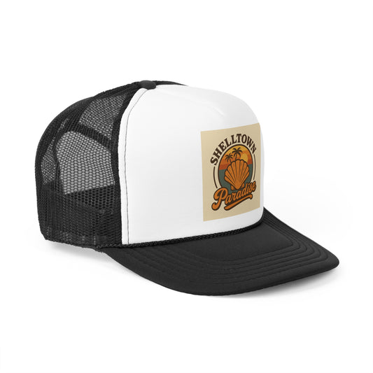 Shelltown Paradise Retro Trucker Cap