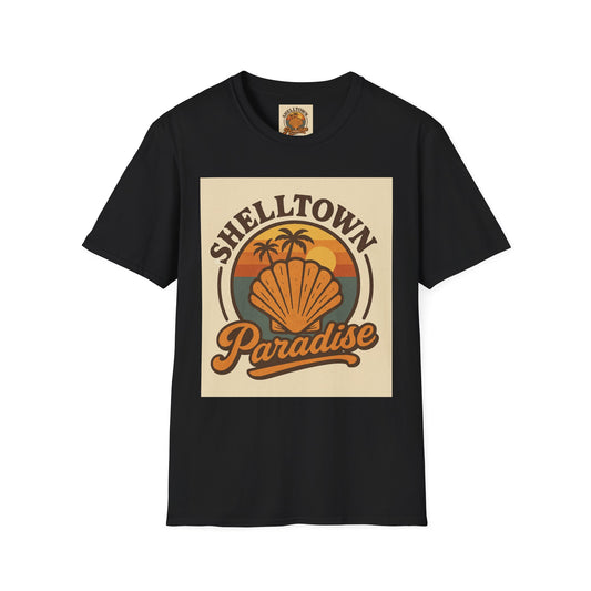 Shelltown Paradise Unisex Logo T-Shirt